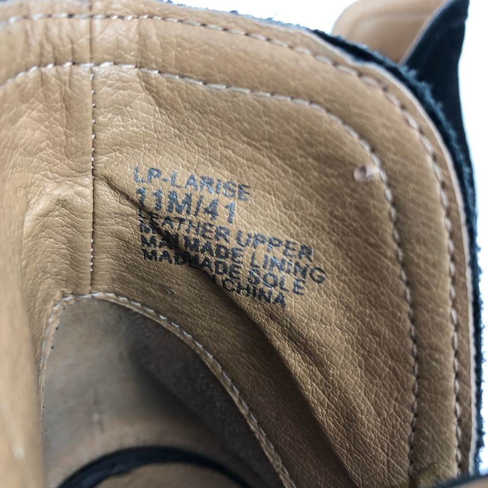 Lucky Brand Larise Perforated Black Bootie 11 - Picture 7 of 8